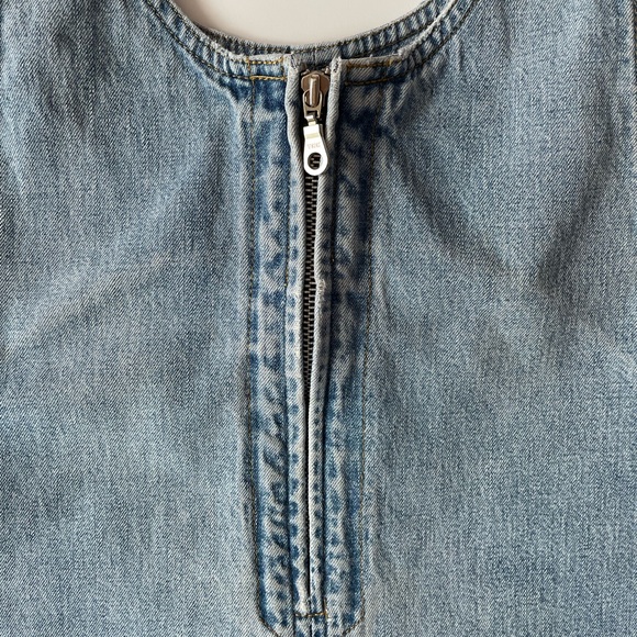 Vintage Denim Dress - Picture 2 of 9